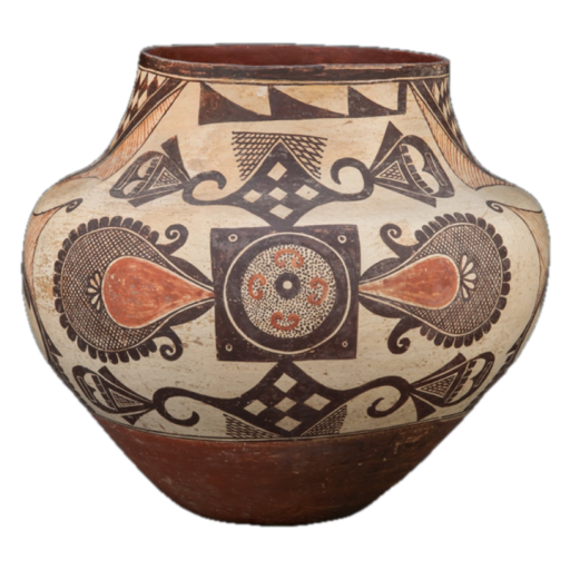 Acoma Polychrome pottery, photo 2