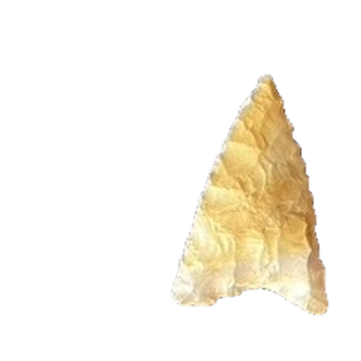 Basal Thinned Triangular point, photo 3