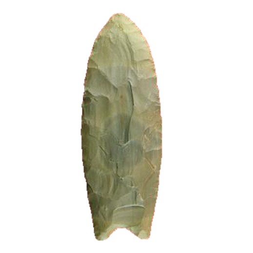 Clovis Fluted point, photo 14