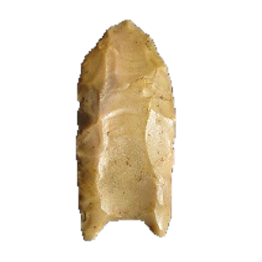 Folsom Fluted point, photo 2