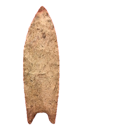 Gainey Fluted point, photo 2