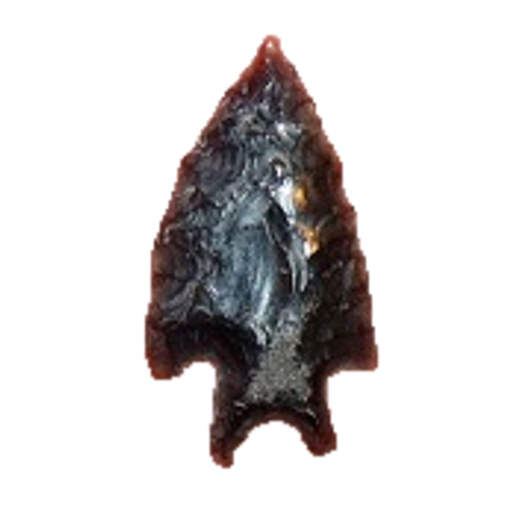 Gatecliff Split Stem point, photo 2