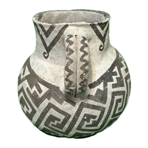 Snowflake Black-on-White pottery, photo 4